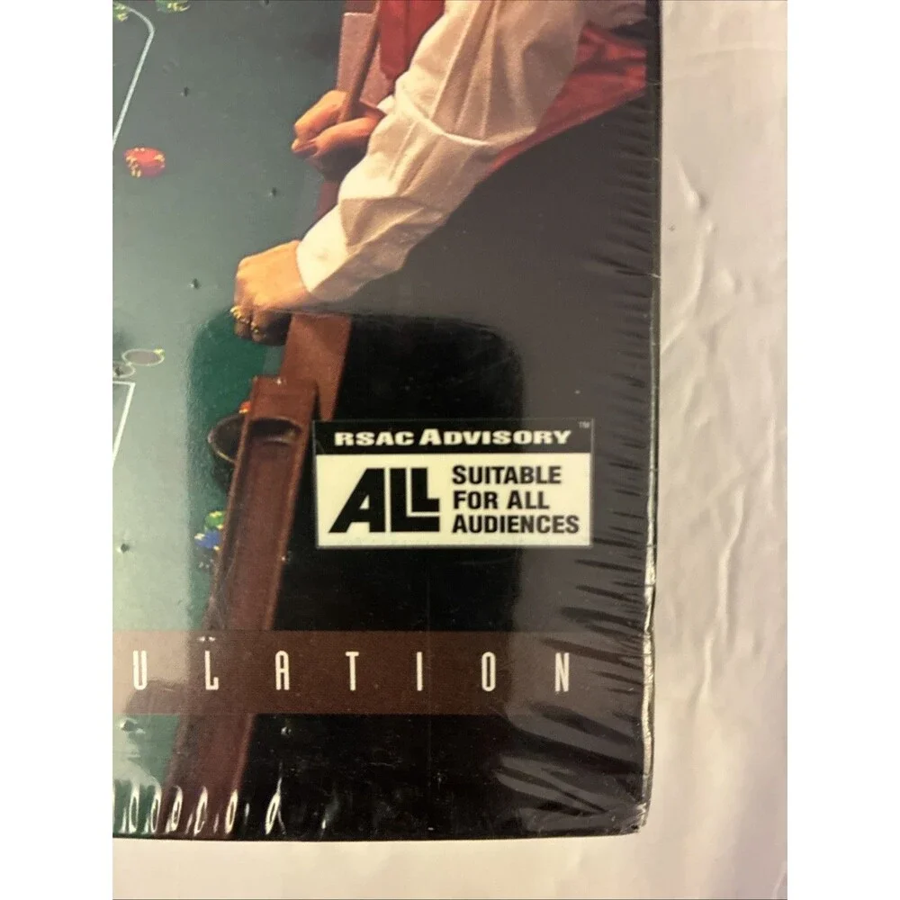 New Casino Master 3.0 PC Game 1997 Windows CD ROM Video Poker Slots Simulation